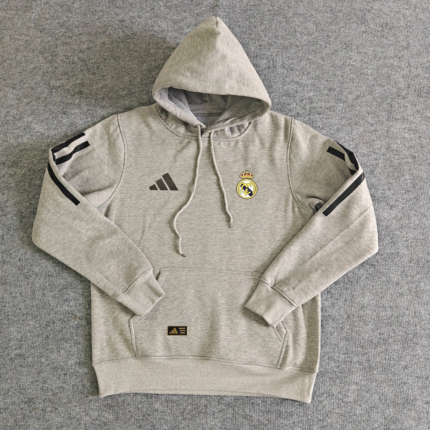 Real Madrid Hoodie - Gray