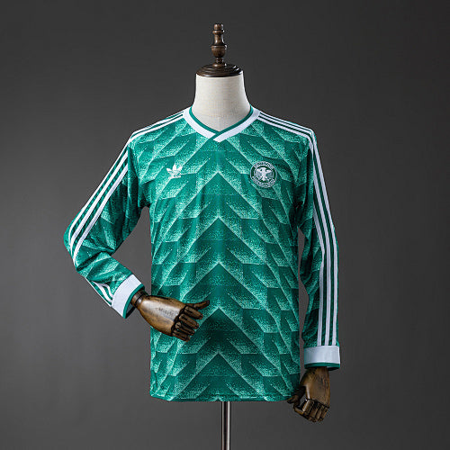 German 90/91 Away Long-Sleeve Retro Jersey