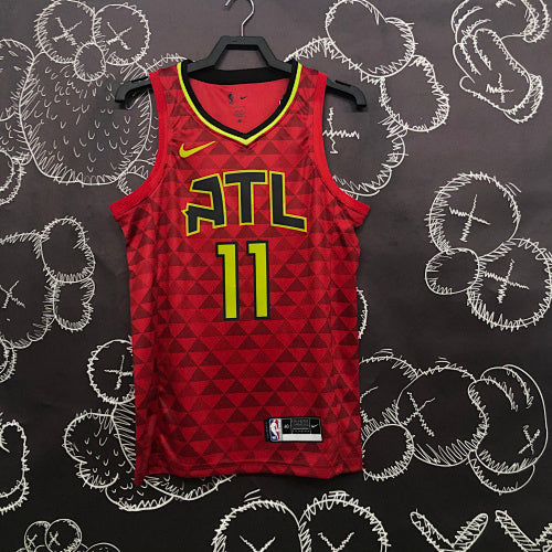 Hawks red grid No. 11 Trae Young