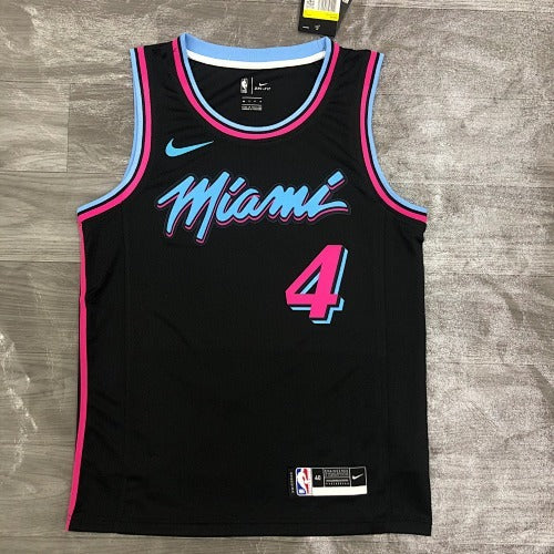 Heat Crew Neck Black No. 4 Oladipo