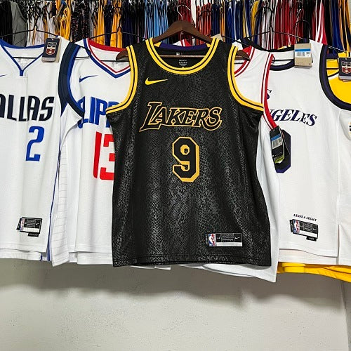 Lakers Black Mamba snake print version No. 9 Rondo