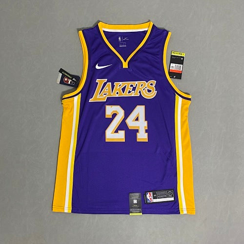 Lakers Purple V Neck Kobe No. 24