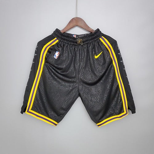 Lakers snake print shorts
