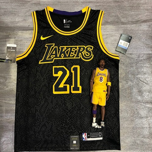 Lakers snakeskin No. 21 Smith