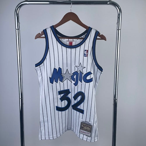 MN hot-pressed retro jersey: SW Magic 94 season white No. 32 O'Neal