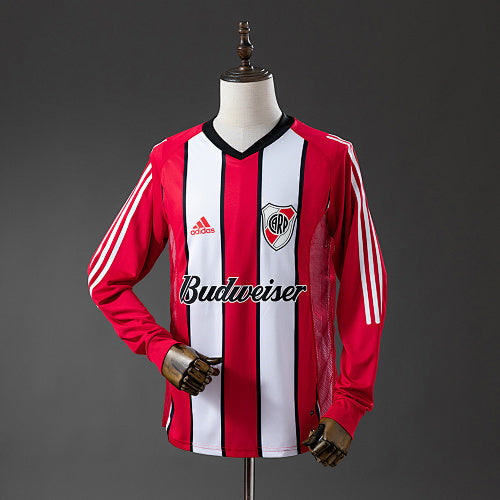 River Plate 03/04 Away Long Sleeve Retro Jersey