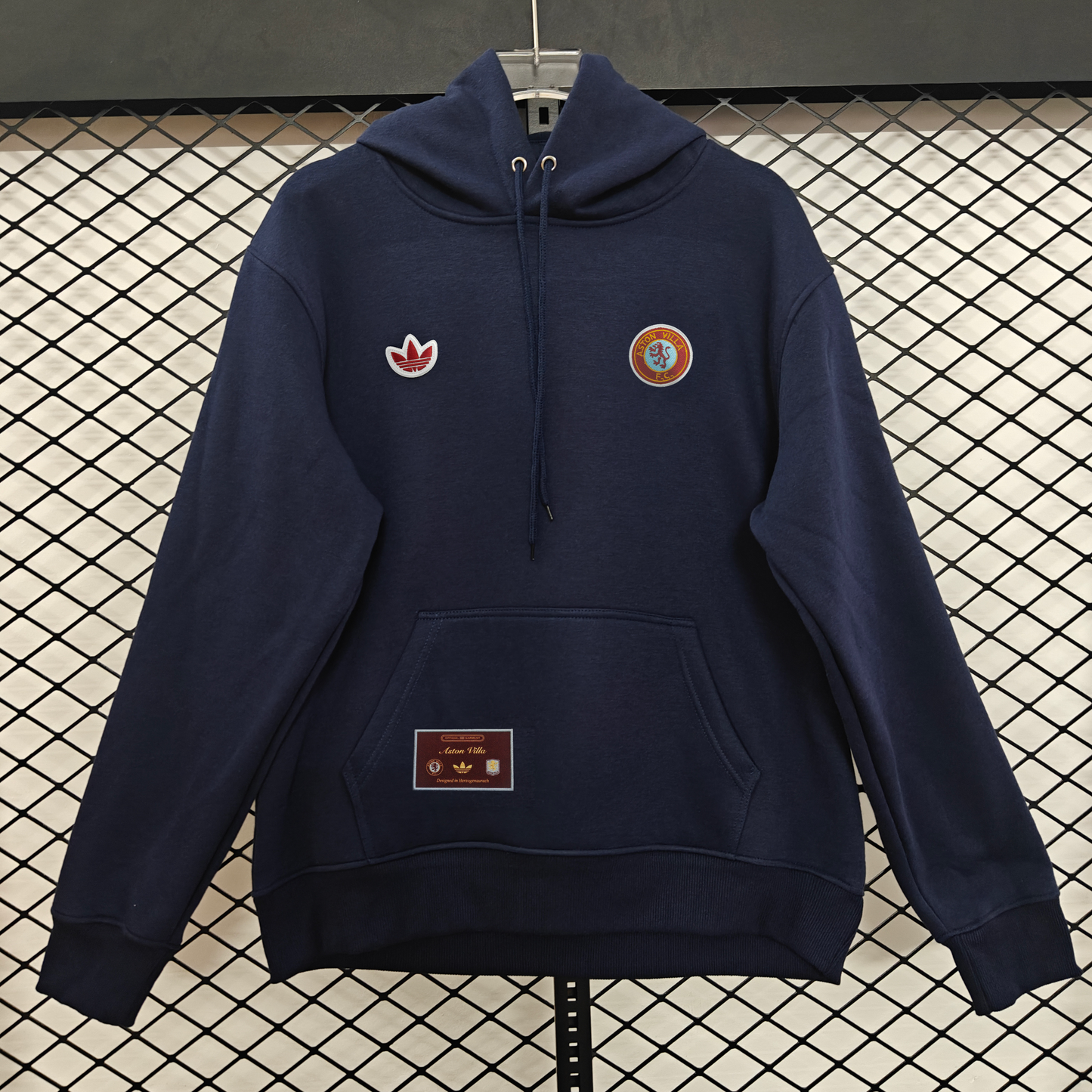 Aston Villa Hoodie - Blue Navy