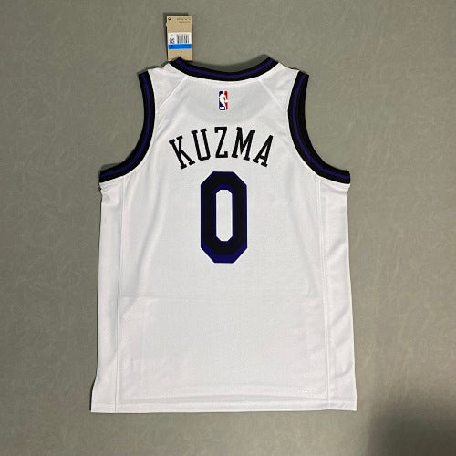 Season 23 Lakers City Edition White 0 Kuzma