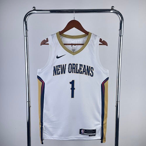 Season 23 Pelicans Home White No. 1 Williams