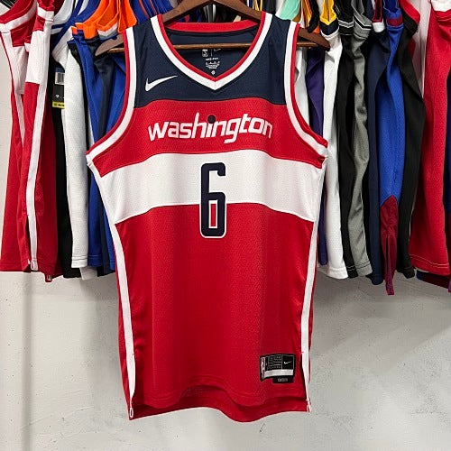 Season 23 Wizards Away Red No. 6 Harrell