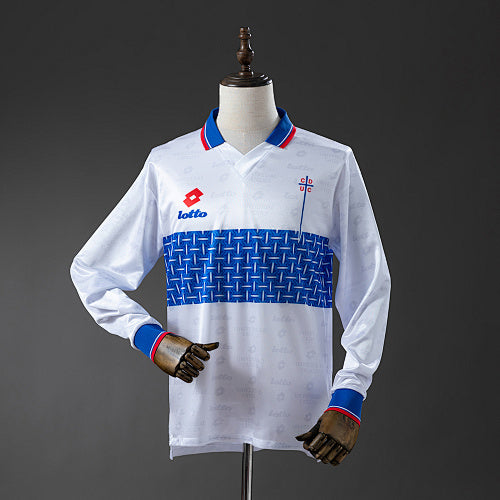 Universidad Catolica 1996 Home Retro Jersey Long Sleeve