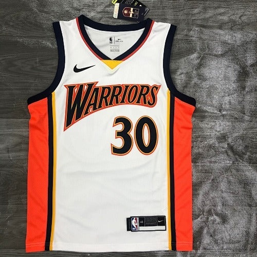 Warriors Rookie White No. 30 Curry
