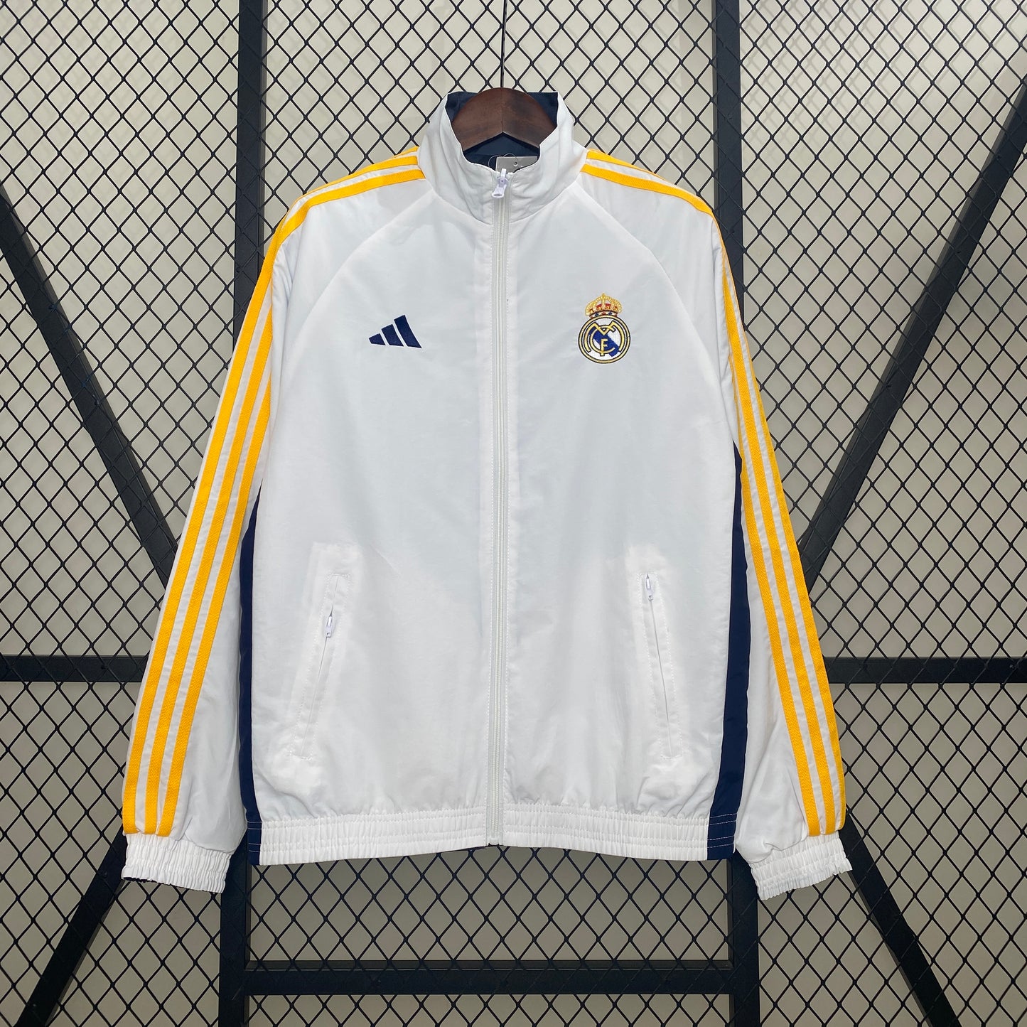 24/25 Real Madrid trench coat reversible