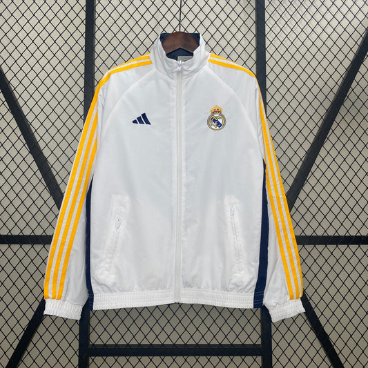 24/25 Real Madrid trench coat reversible