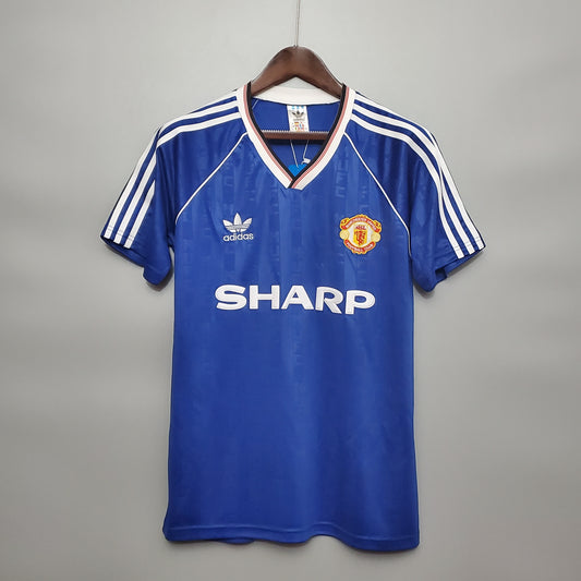 89/90 Manchester United Away Retro Jersey