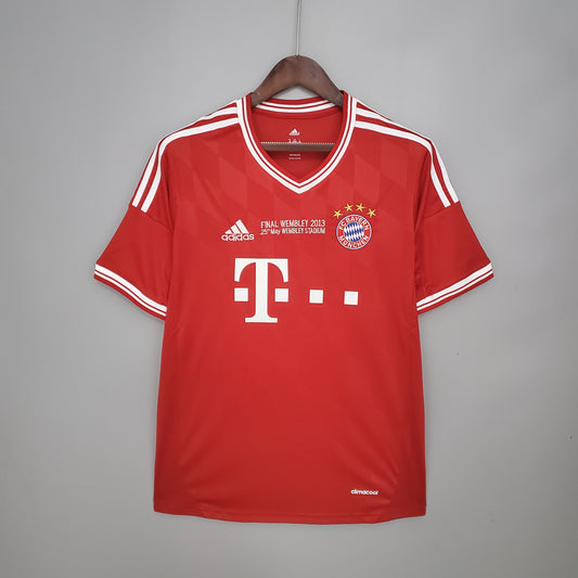 13/14 Bayern Retro Champions League Home Jersey