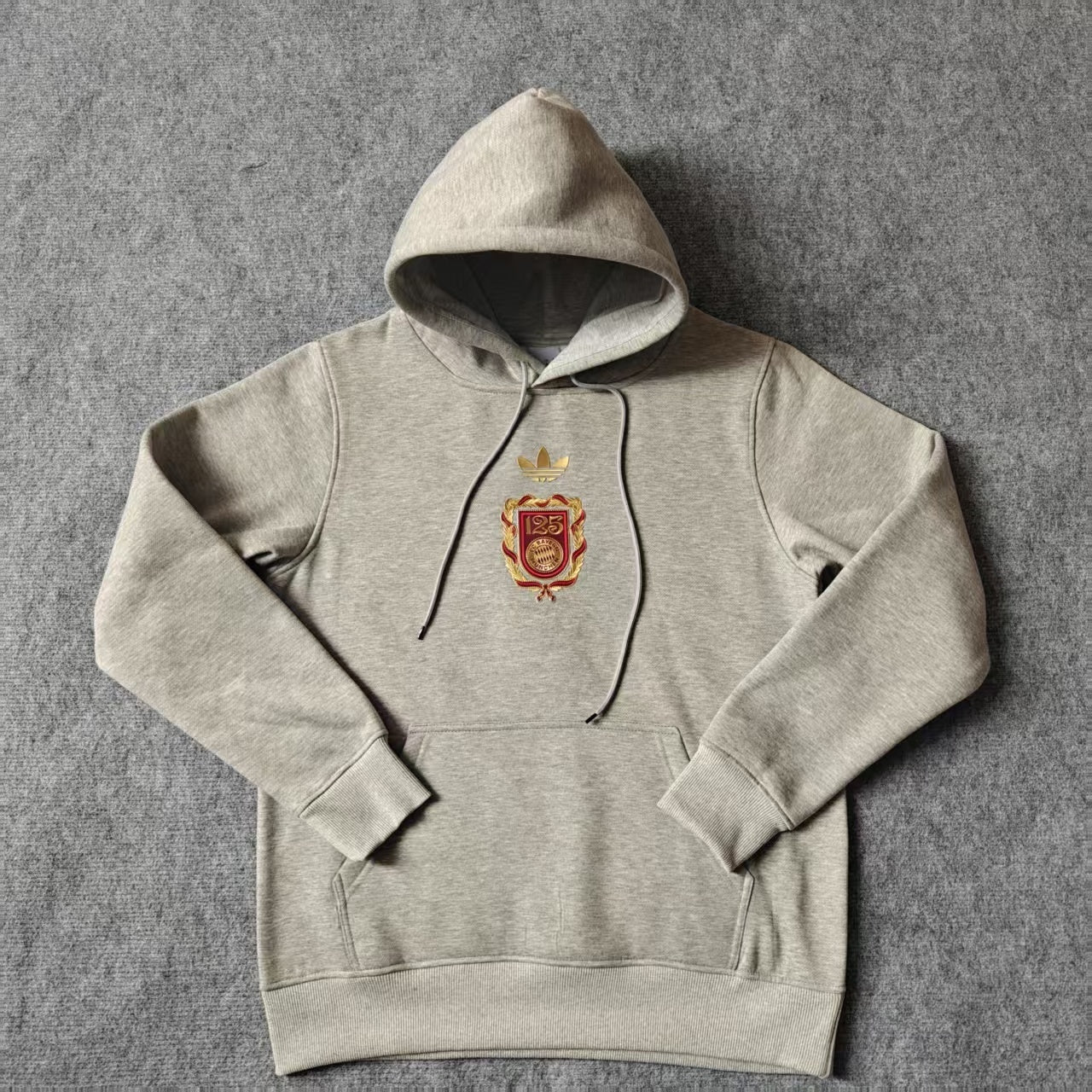 Bayern Munich 125th Anniversary Hoodie - Gray