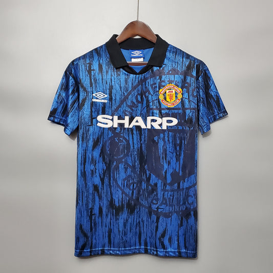 92/93 Manchester United Away Retro Jersey