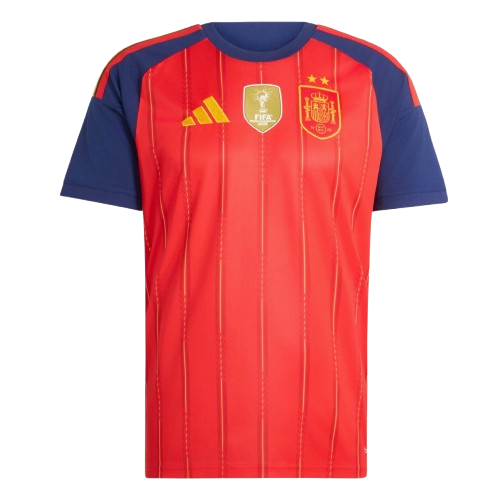 Spain 2026 World Champions Home Jersey (2 Stars)