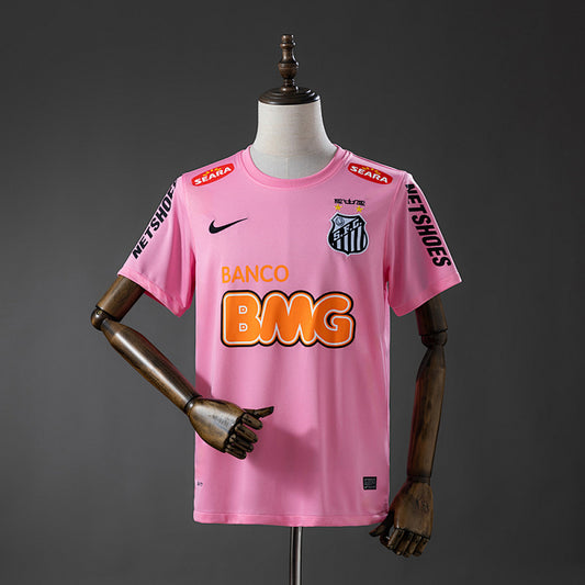 Santos 12/13 Retro-Pink Jersey