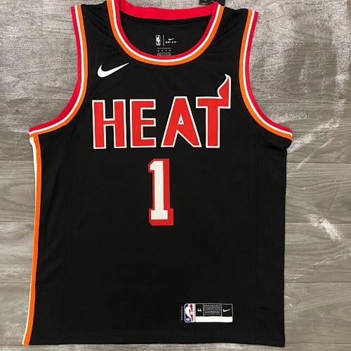 18th Season Heat Retro Night Black No. 1 Bosh