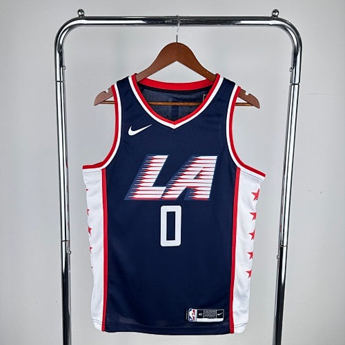 19th season Clippers City Edition No. 0 Westbrook