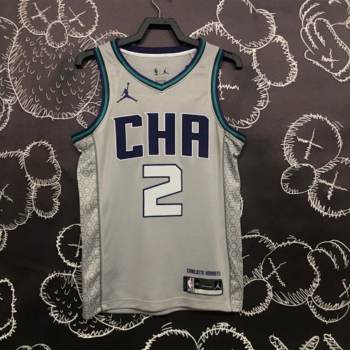 19th season Hornets Gray No. 2 Ball