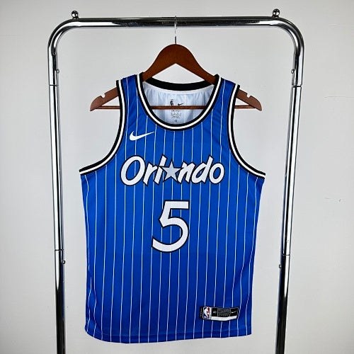 19th Season Magic Retro Striped Blue No. 5 Bancairo