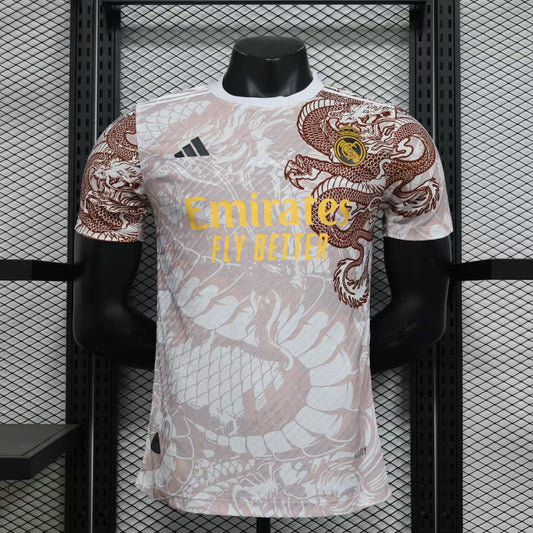 24/25 Real Madrid White dragon Special Jersey
