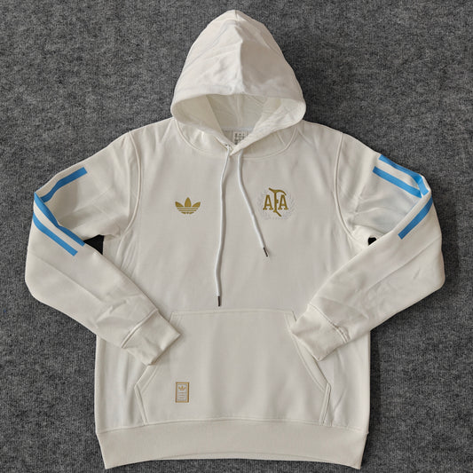 Argentina Hoodie - White