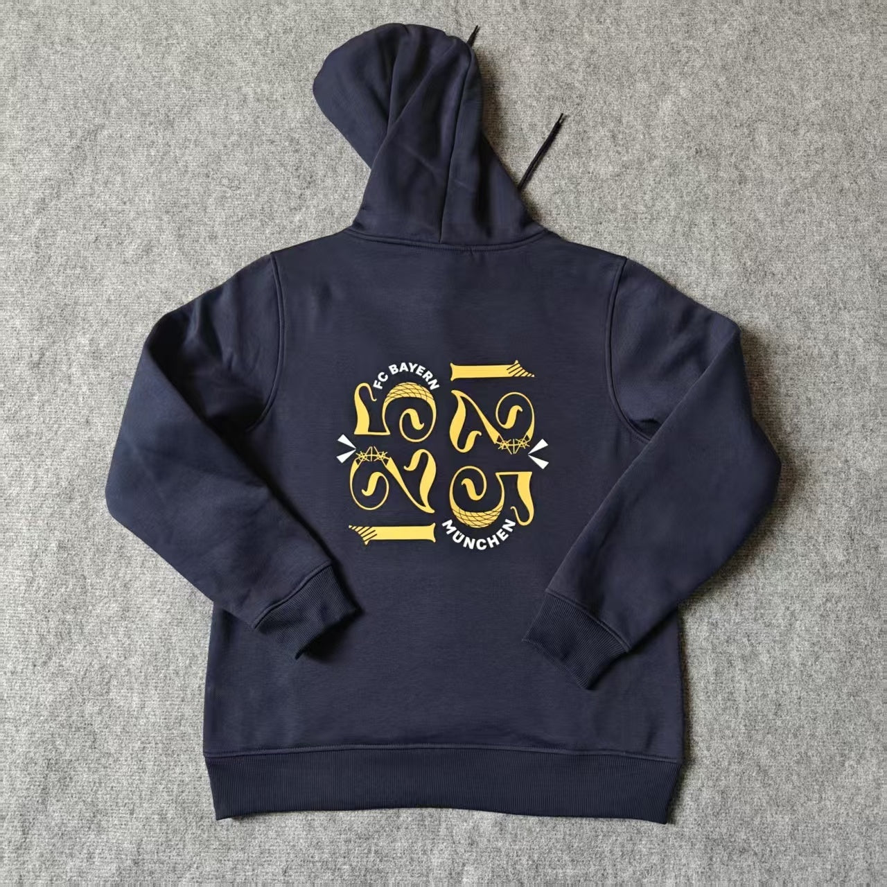 Bayern Munich 125th Anniversary Hoodie - Blue Navy