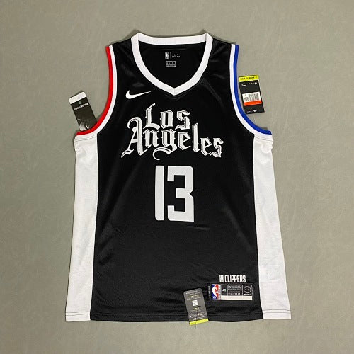 20-21 Clippers Latin City Edition Black No. 13 Paul George