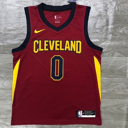 2017 Cavaliers Burgundy No. 0 Love