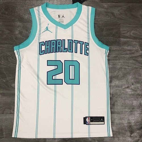 2020 Hornets White No. 20 Hayward