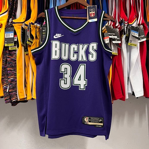 2023 Bucks Retro Version No. 34 Antetokounmpo