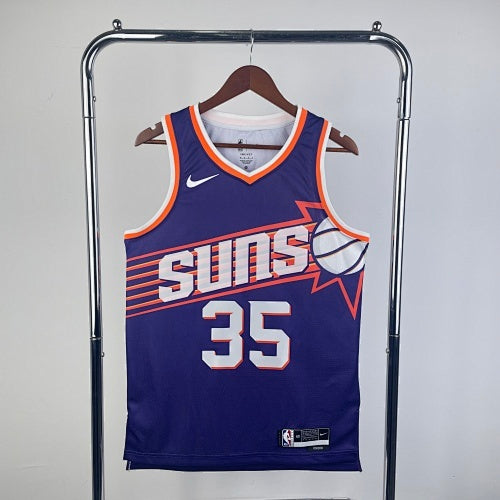 2024 Suns Away Purple No. 35 Durant