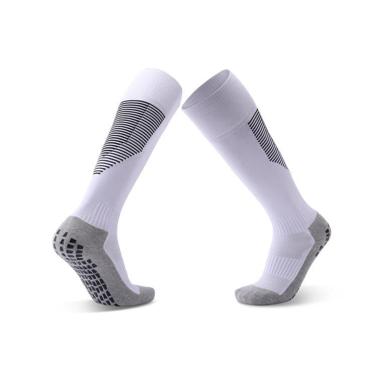 WHITE - Long Grip Socks