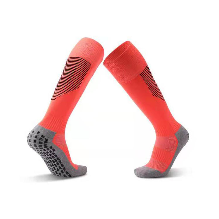 ORANGE - Long Grip Socks