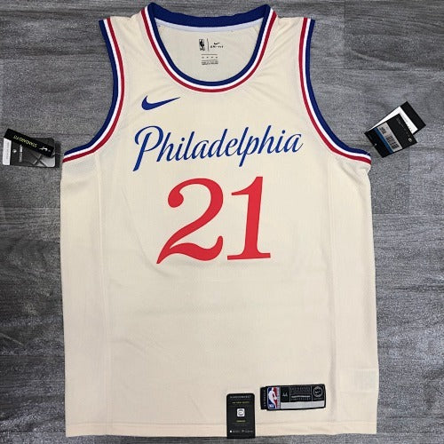 20th season 76ers city limited model No. 21 Embiid