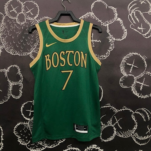 20th Season Celtics City Edition Green No. 7 Brown