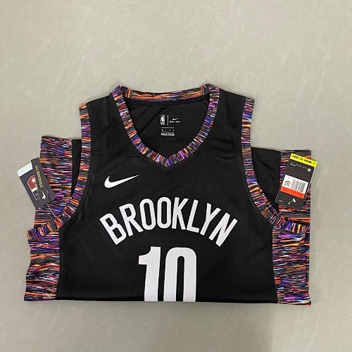 20th Season Nets City Edition (Camouflage) Black No. 10 Simmons