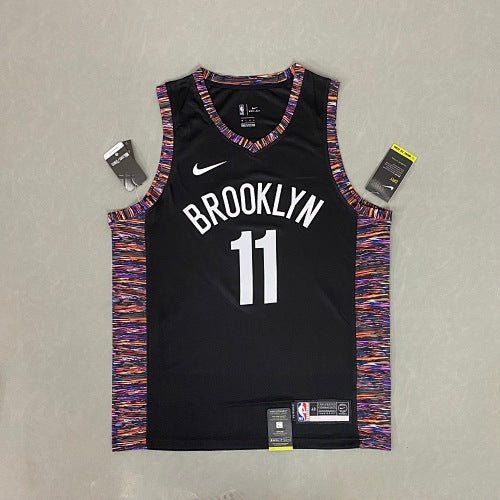 20th Season Nets City Edition (Camouflage) Black No. 11 Irving