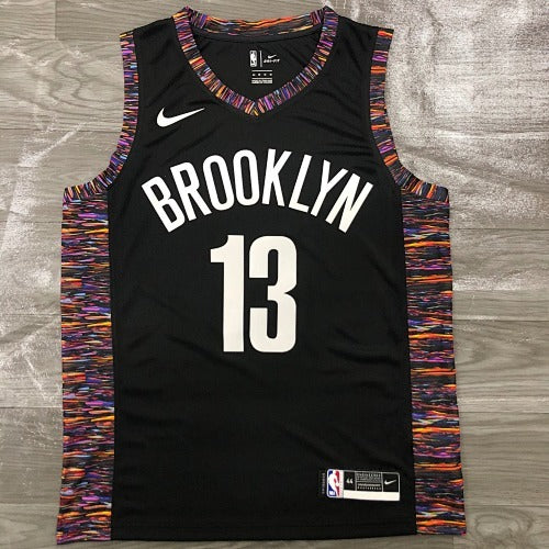 20th Season Nets City Edition (Camouflage) Black No. 13 Harden