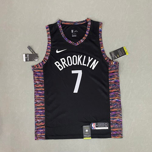 20th Season Nets City Edition (Camouflage) Black No. 7 Durant