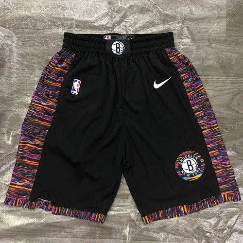 20th season Nets City Edition (camouflage) black shorts