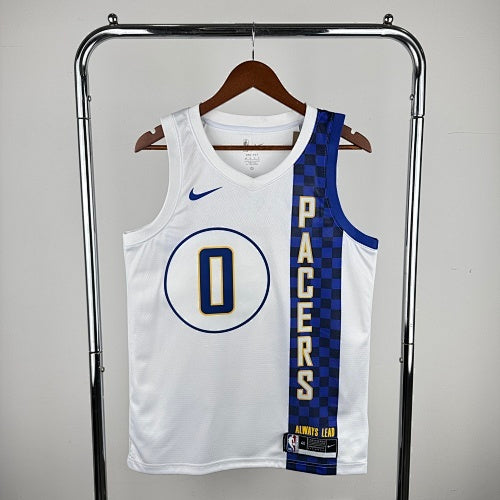 20th Season Pacers City Edition No. 0 Haliburton