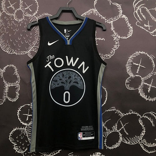20th Season Warriors Black Gray No. 0 Payton Jr.