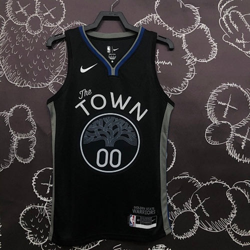 20th Season Warriors Black Gray No. 00 Kuminga
