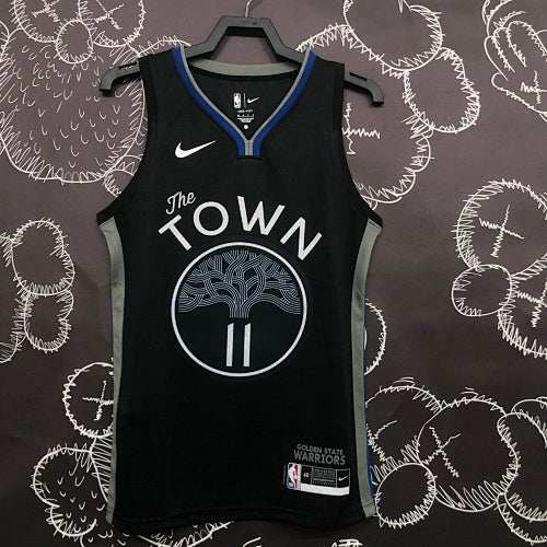 20th Season Warriors Black Gray No. 11 Thompson