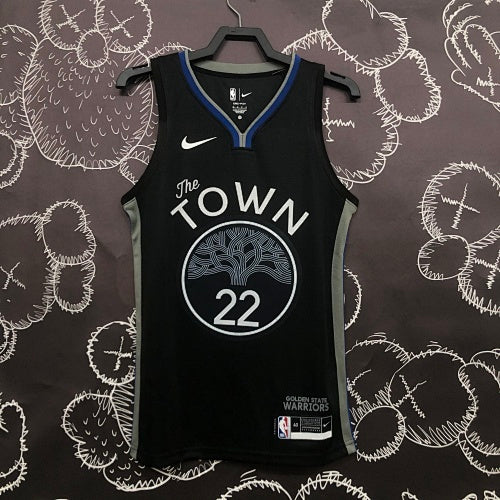 20th Season Warriors Black Gray No. 22 Wiggins
